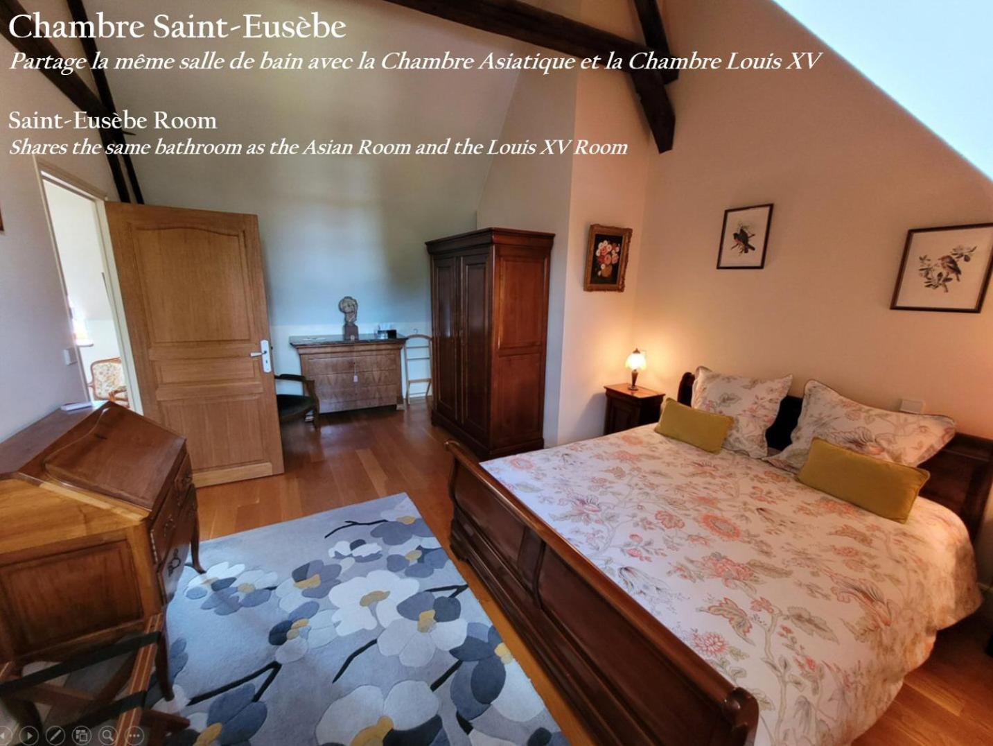 Saint-Eusebe Mansion - Hotel Particulier St-Eusebe Auxerre Eksteriør bilde