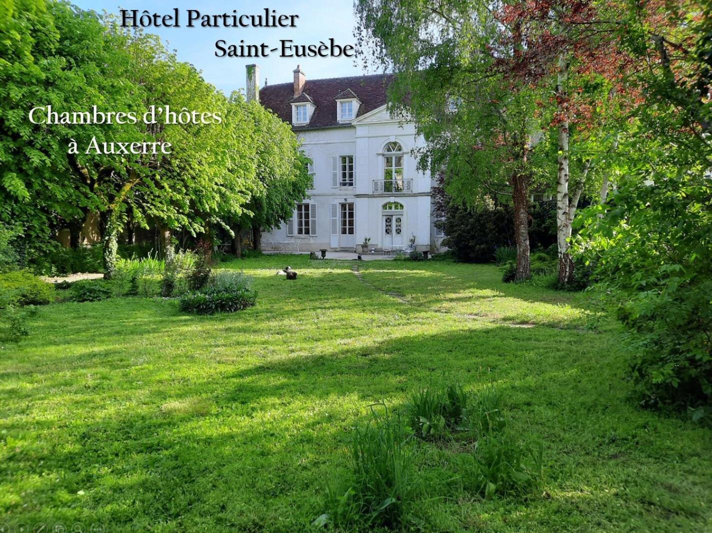 Saint-Eusebe Mansion - Hotel Particulier St-Eusebe Auxerre Eksteriør bilde